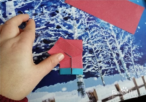 儿童折纸之棉手套怎么折