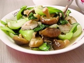 简单方便香菇油菜