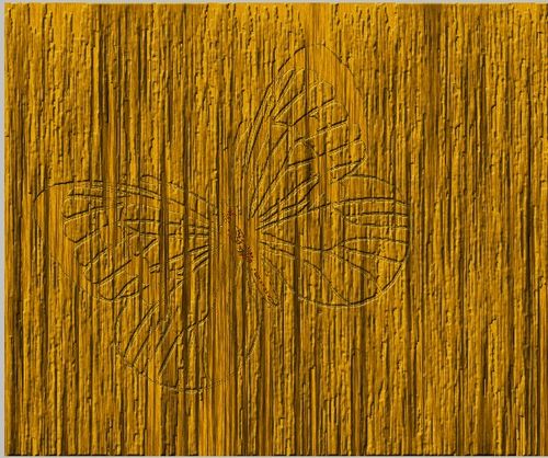 教你用ps做古老的木纹雕刻！