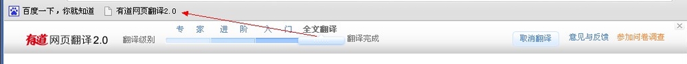 怎么快速把英文网站或网页翻译成中文
