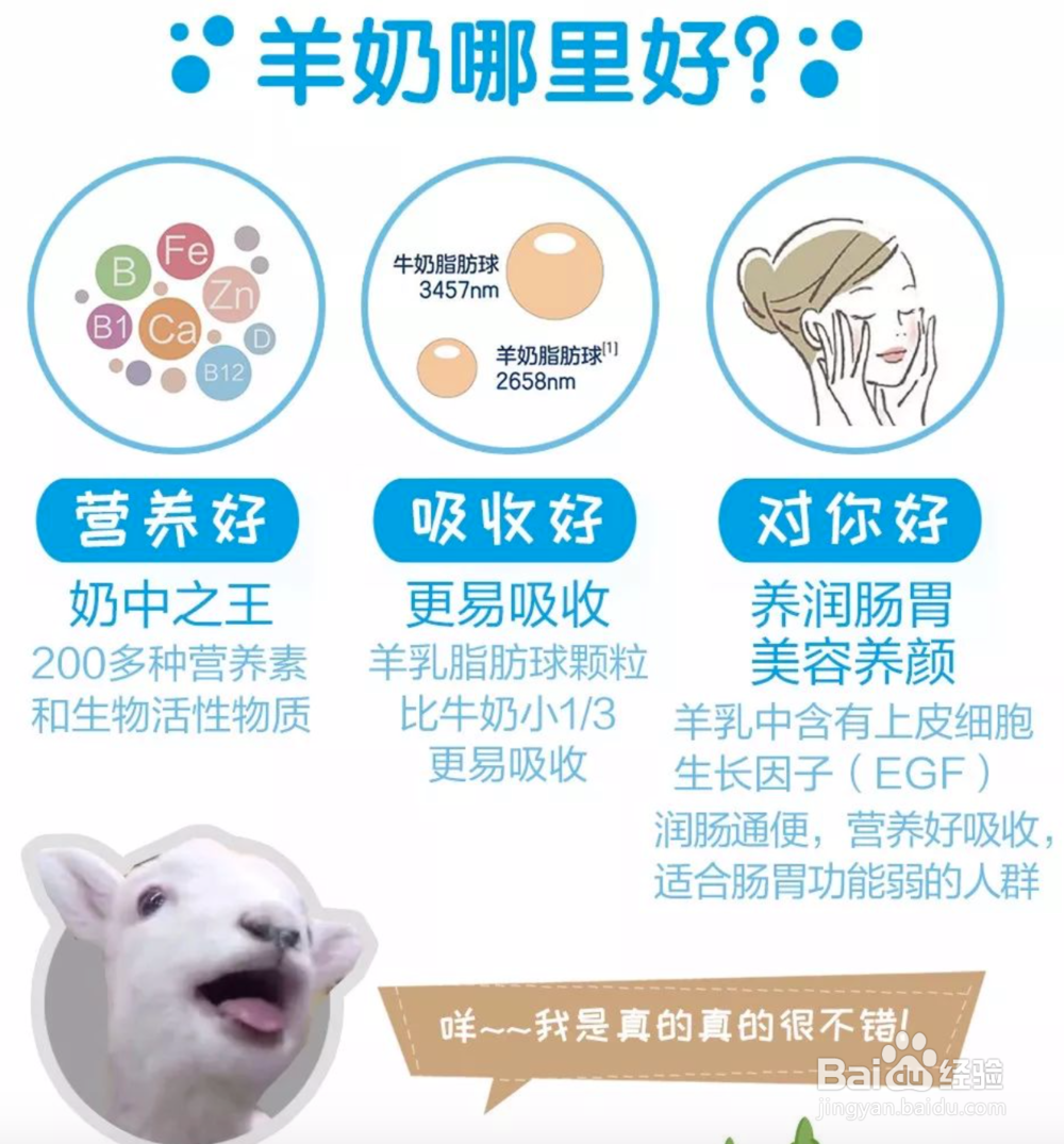 分析羊奶粉的功效与作用有哪些