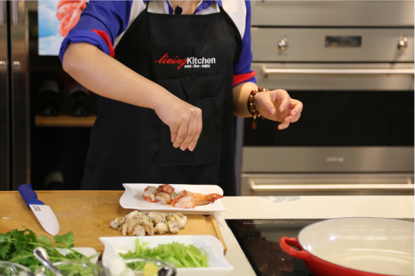 北极虾麻辣海鲜锅