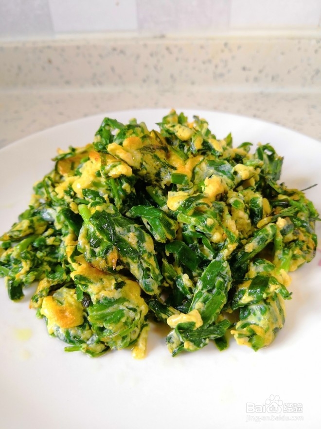 教大家做韭菜炒鸡蛋