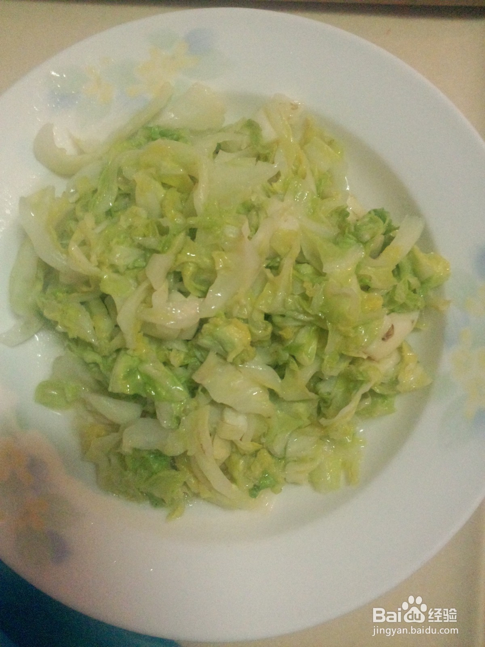 家常清炒包菜