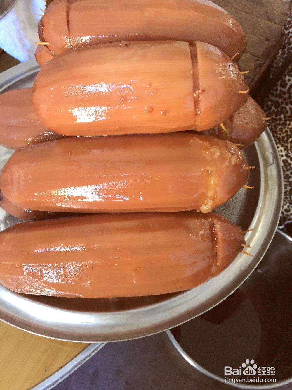 一学就会的桂花糯米藕