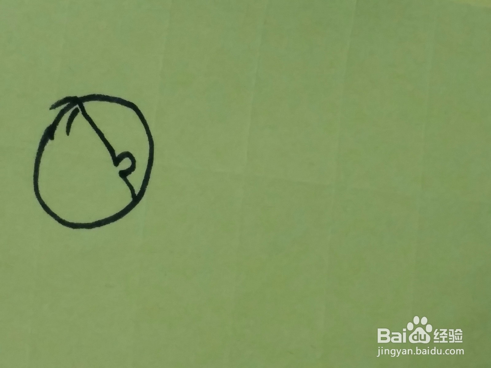 烧水的妈妈儿童简笔画