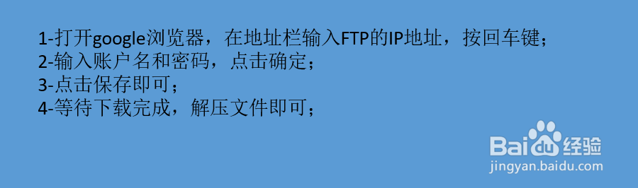 FTP服务器如何下载文件