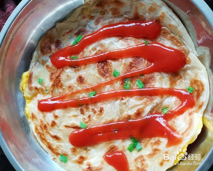 很详细的鸡蛋手抓饼教程的做法