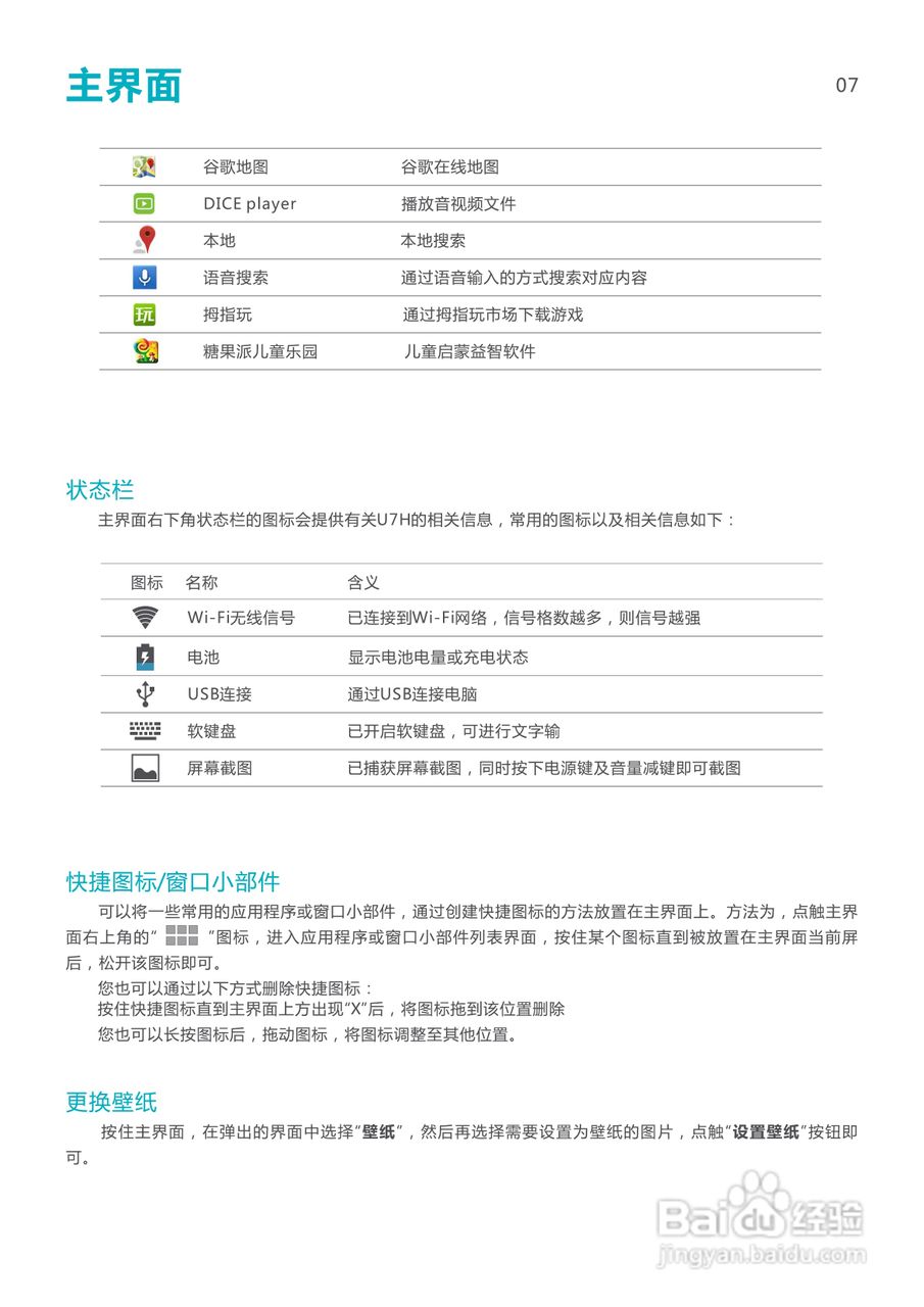 SmartQ智器 U7H掌上无线说明书:[1]