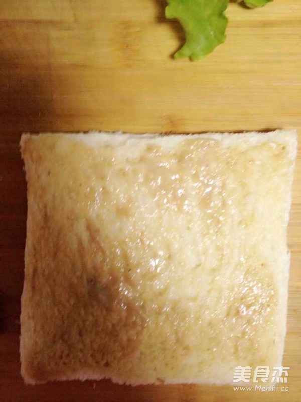 火腿三明治的做法