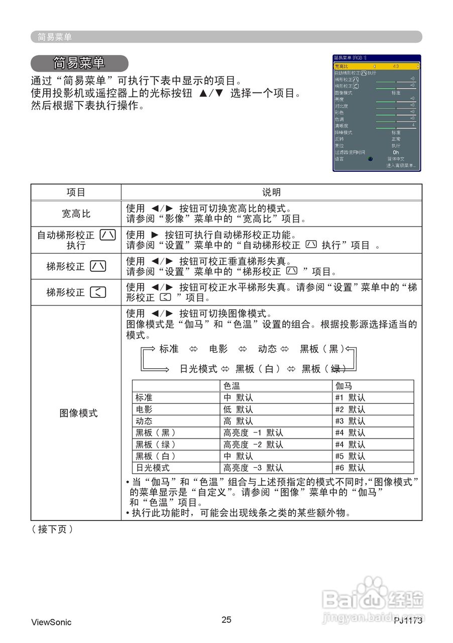 优派PJ1173投影机使用说明书:[3]