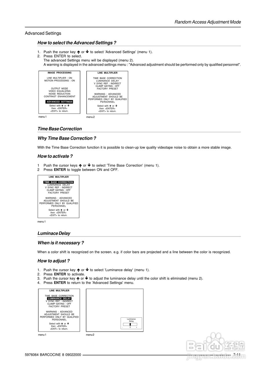 Barco巴可 Cine 8投影机说明书:[6]