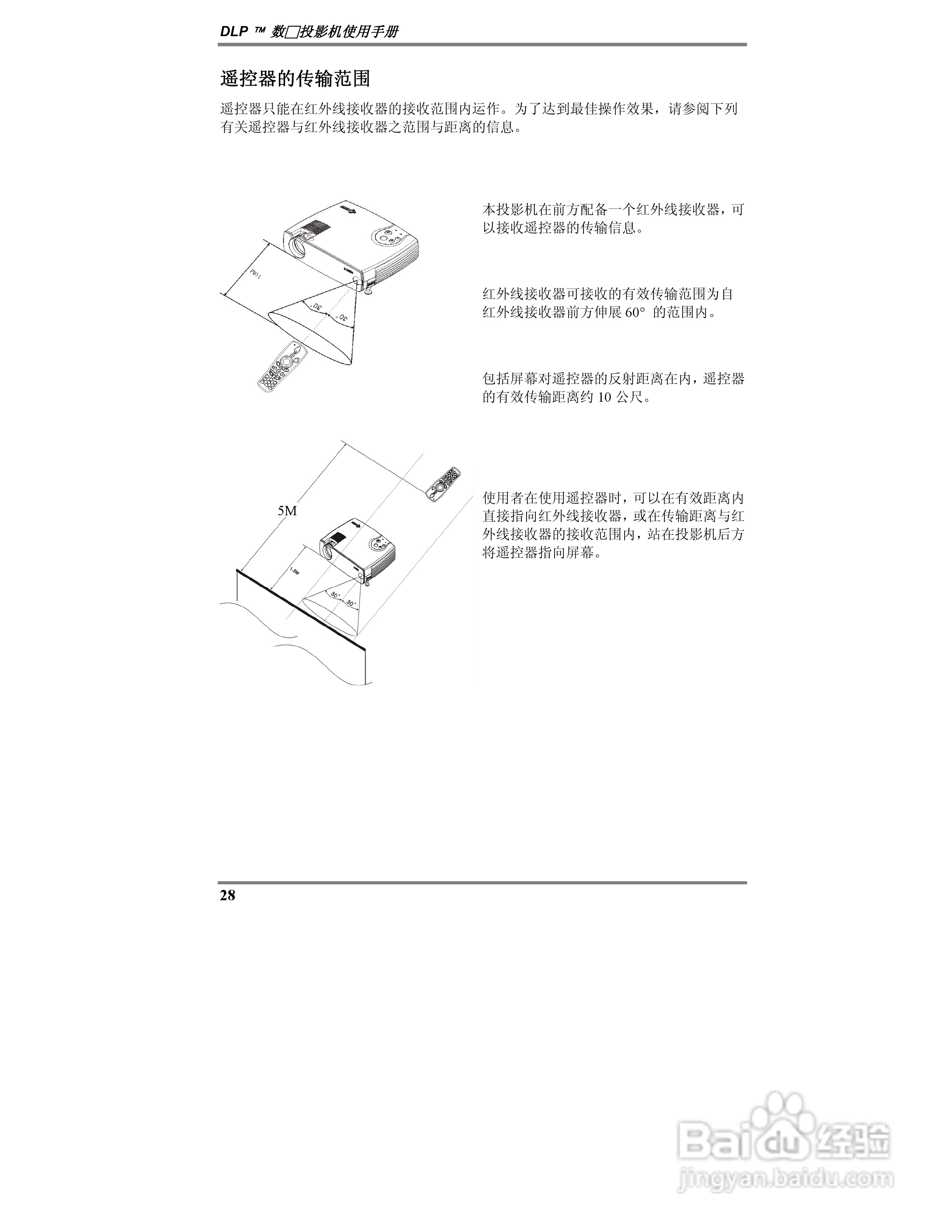 丽讯Vivitek D315投影机说明书:[3]
