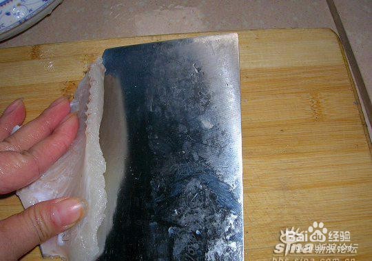 如何切鱼片？