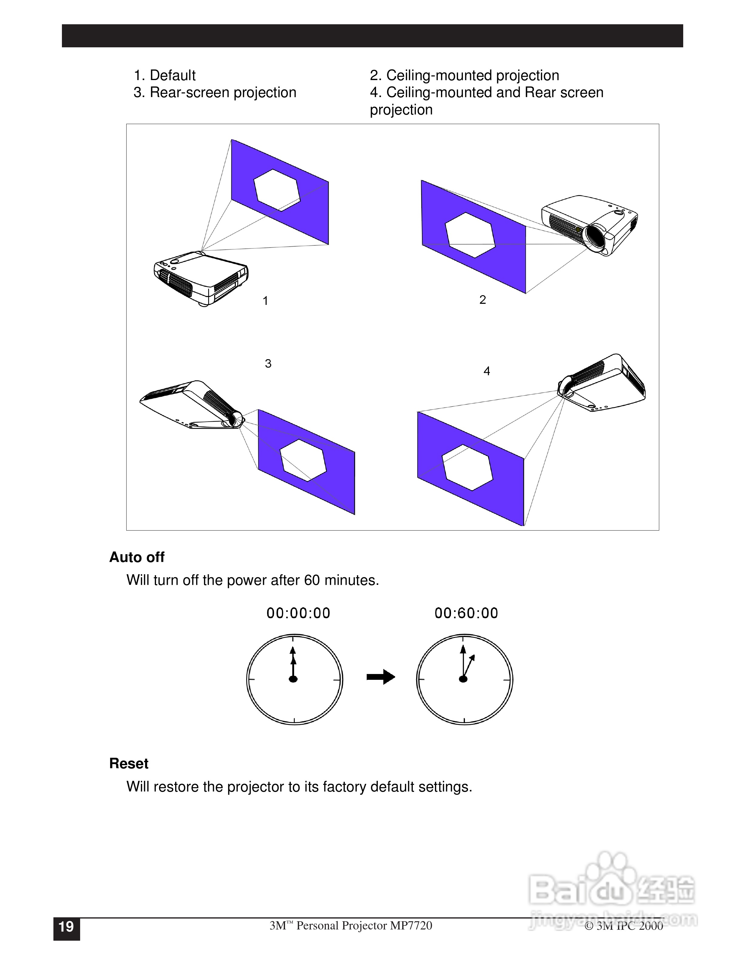 3M MP7720投影机说明书:[3]-百度经验