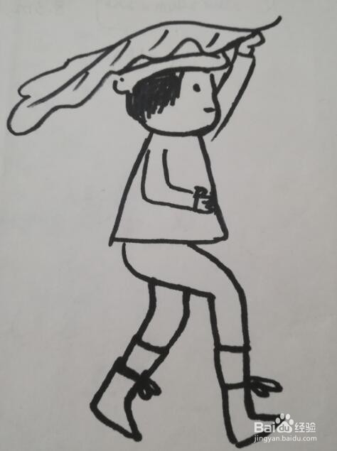 男孩的画法 男孩的简笔画