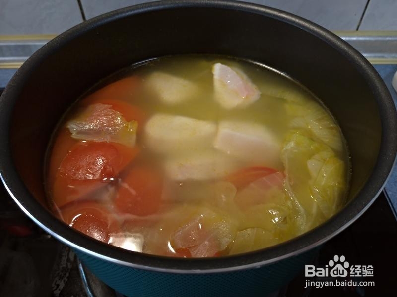 鱼番茄蔬菜汤怎么做