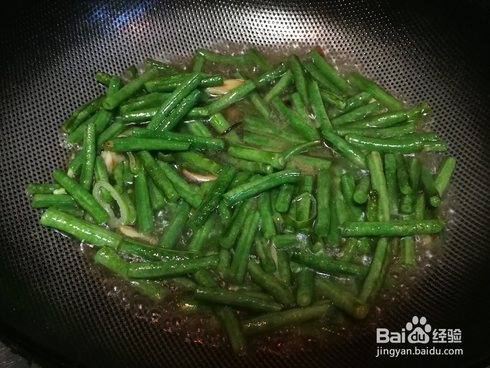 我家的私房菜-难度系数超大的清炒豇豆