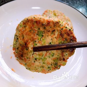 低脂蔬菜鸡胸肉饼的做法