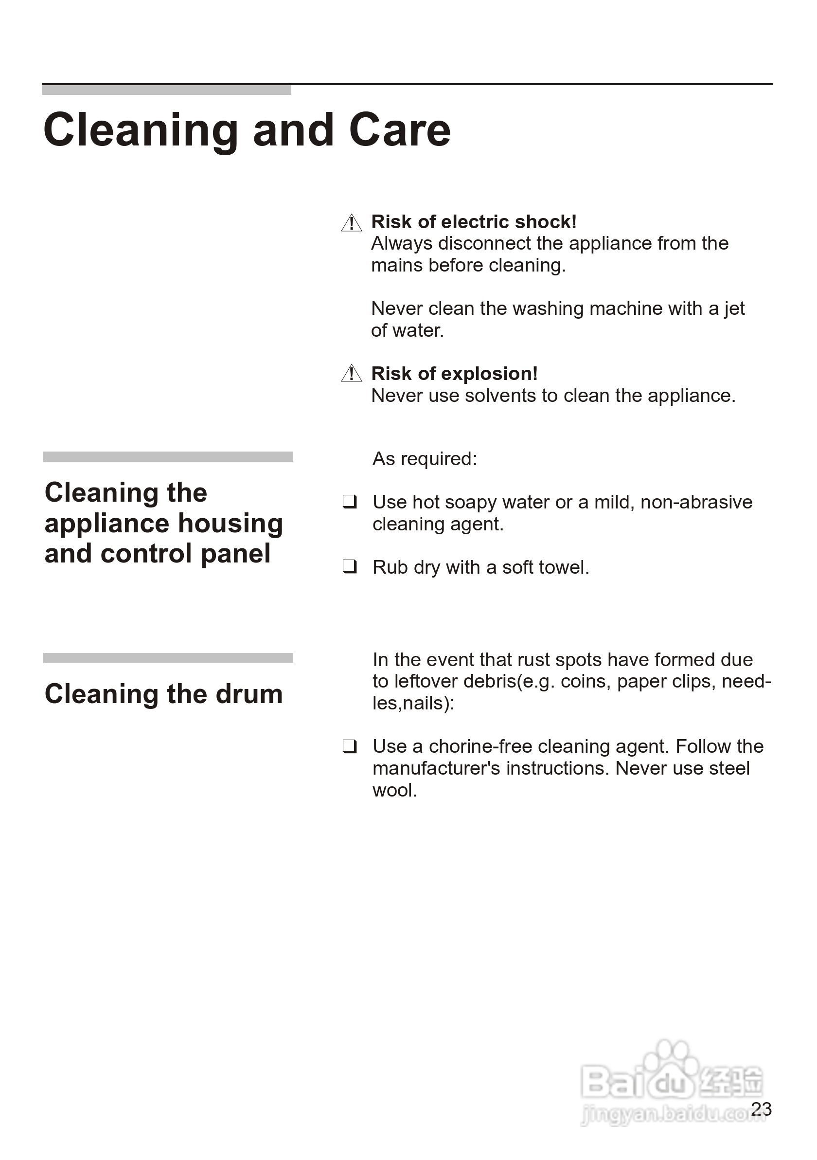 西门子 WM1065 洗衣机说明书:[3]