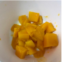 美味芋圆芒果椰汁西米露