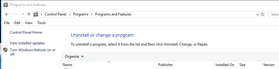 win10如何打开控制面板卸载软件