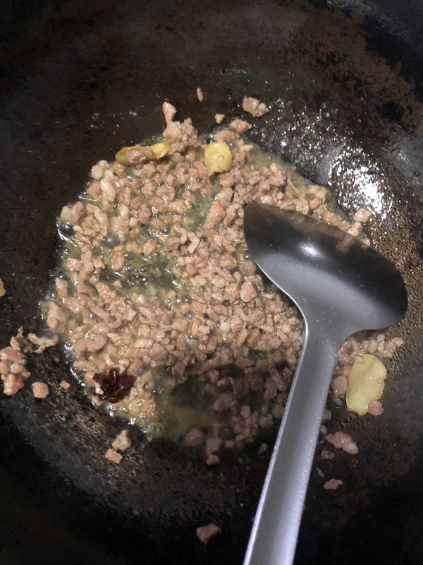 肉沫豆角打卤面