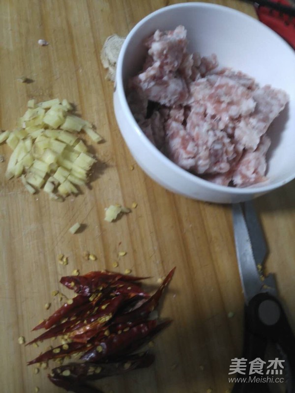 豇豆肉末孜然炒面