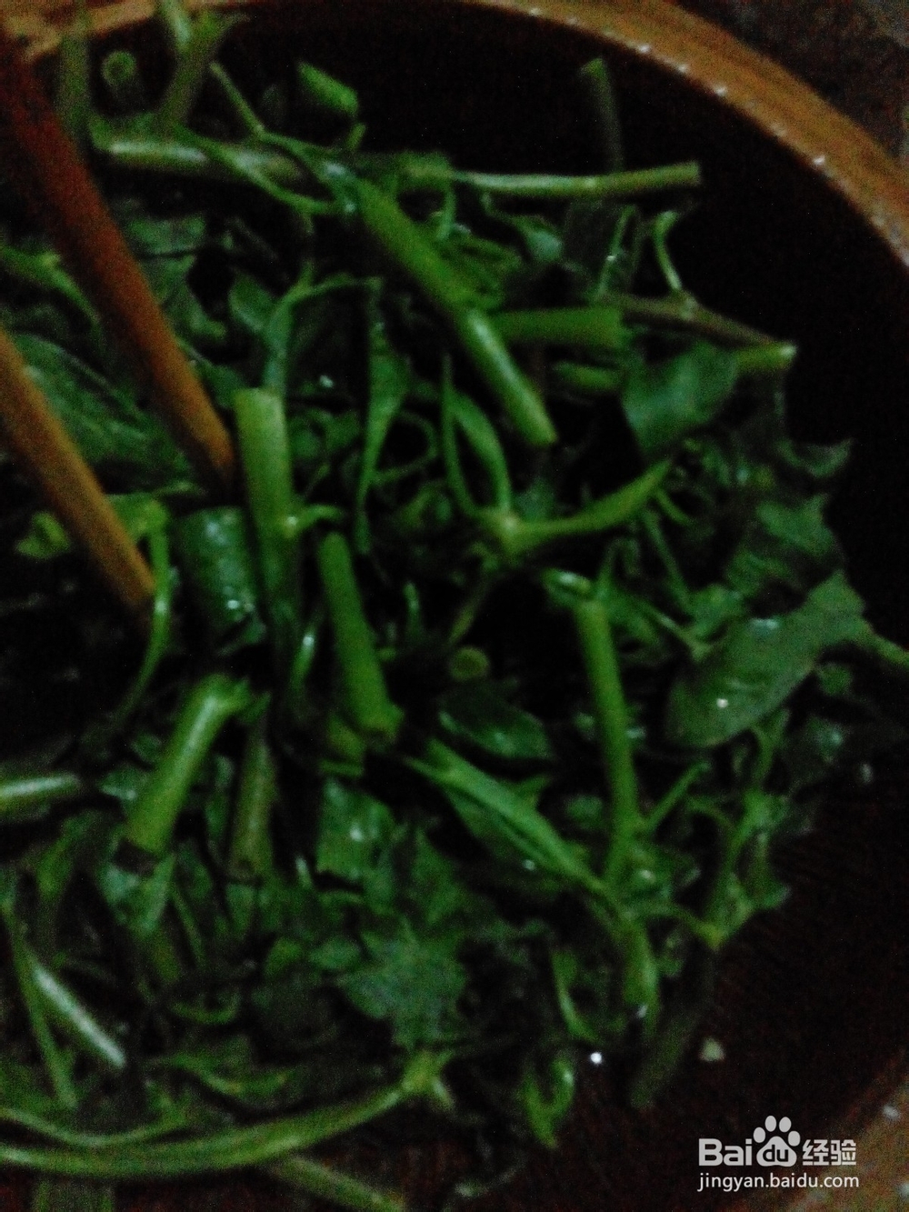 蒜蓉热拌空心菜