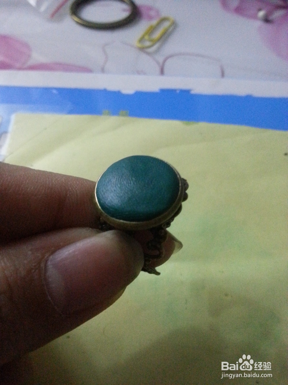 软陶的故事：[1]软陶龙猫戒指的制作