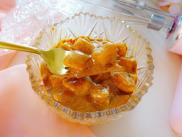 泡沫咖啡奶香蕉