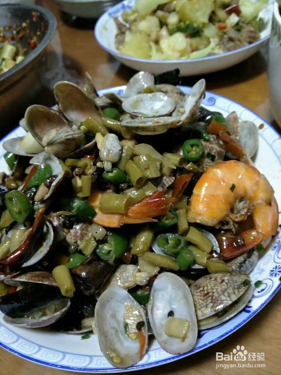 麻辣花蛤的做法