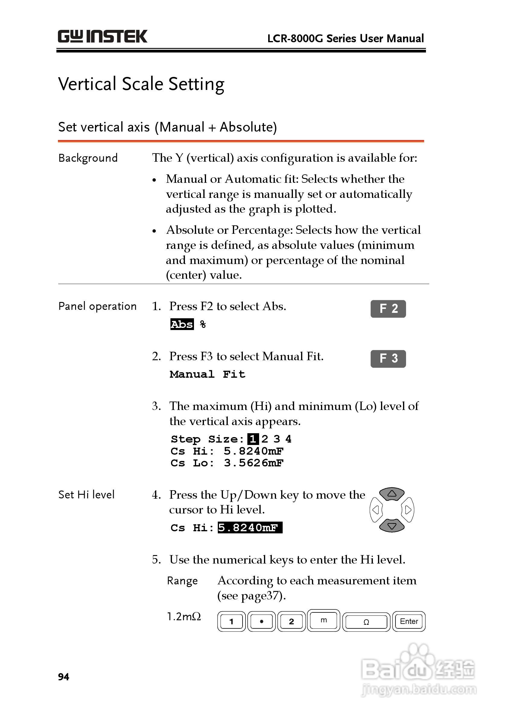 固纬LCR-8105G高精度LCR测试仪使用说明书:[10]