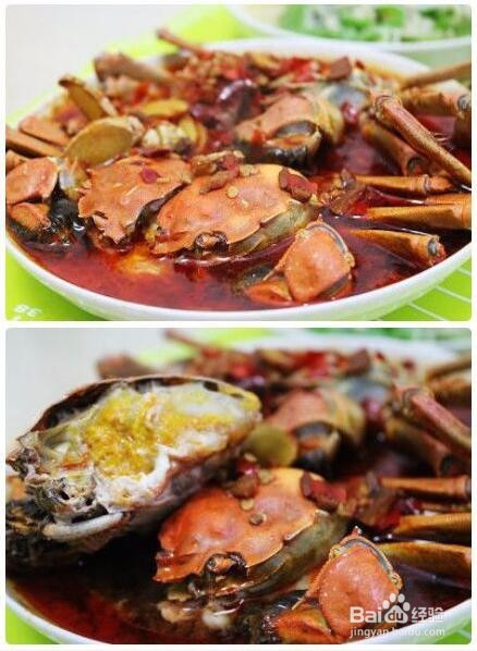 豆瓣酱毛蟹的做法