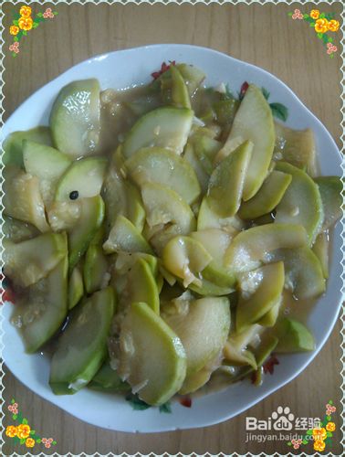 小西家美食:醋熘西葫芦