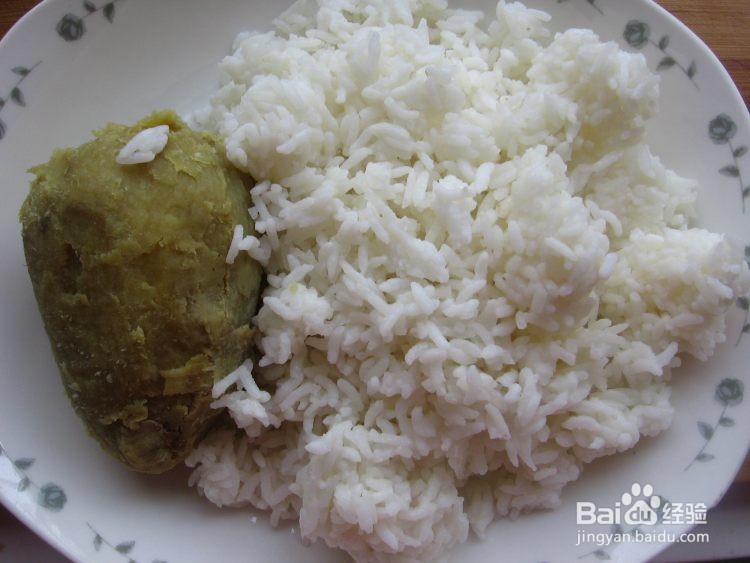红薯米饭饼的做法