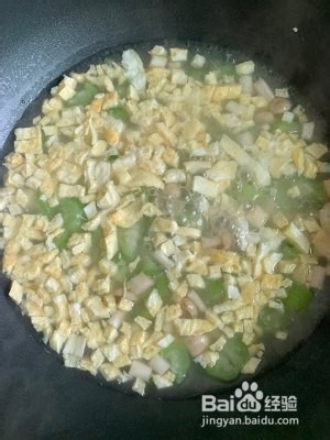 绿色丝瓜鸡蛋汤