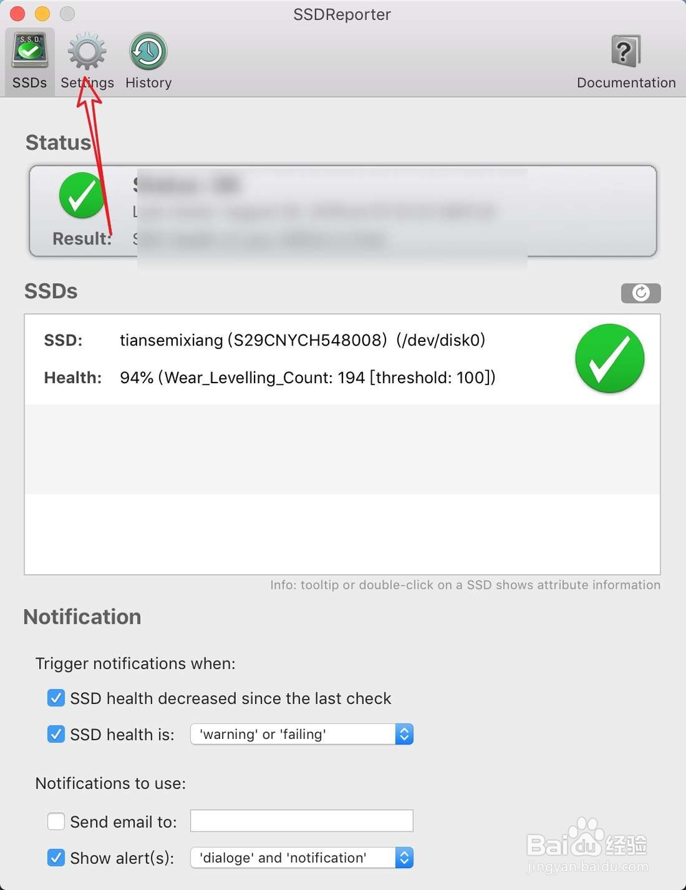 SSDReporter for Mac安装使用 检查MacSSD健康