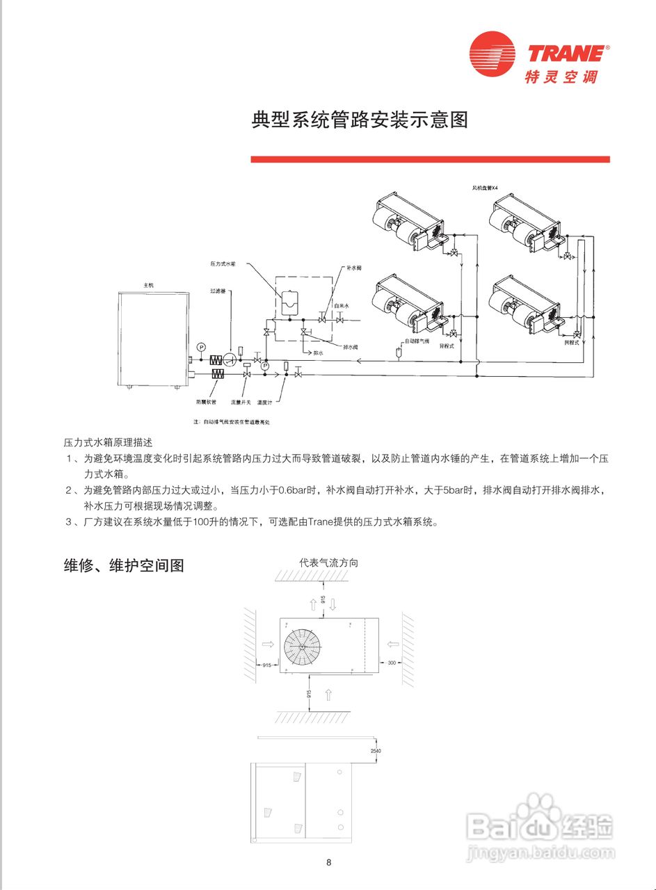 约克CGAH030A中央空调说明书
