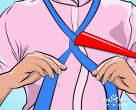 怎么如何打窄领带（四手结）？？