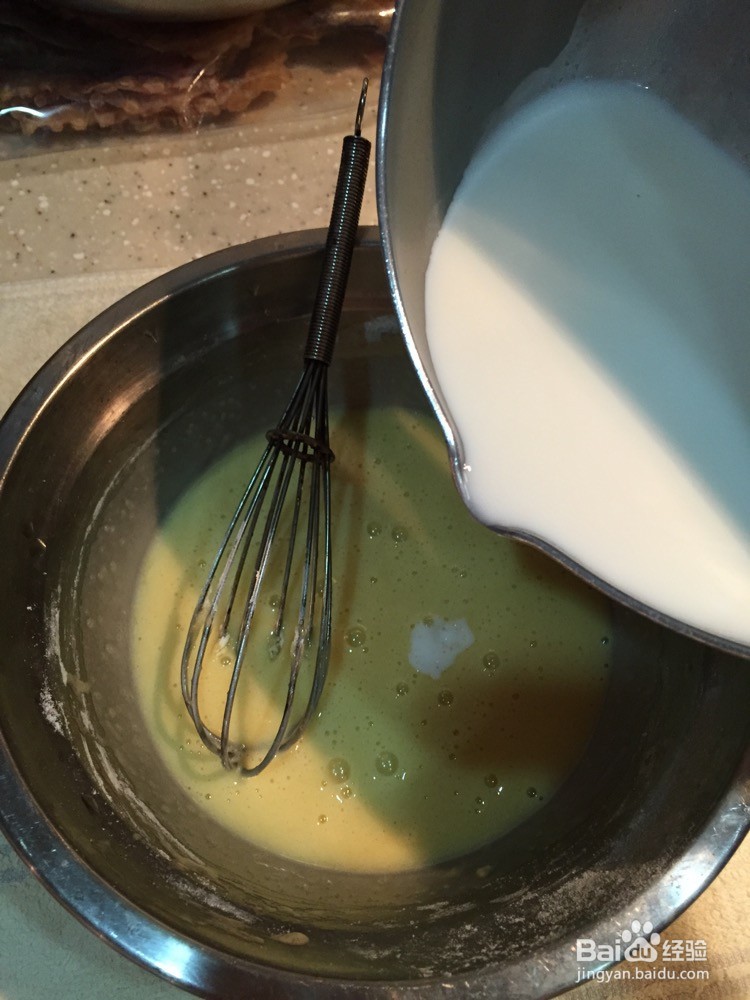 小泡芙(卡士达酱)的做法