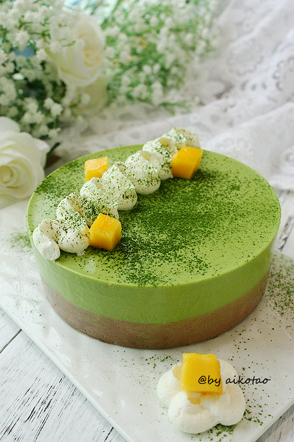 巧克力抹茶慕斯蛋糕