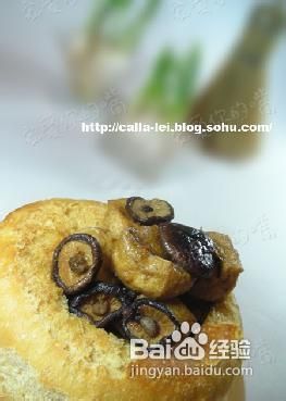 素菜系列[5]金钱菇烧豆泡
