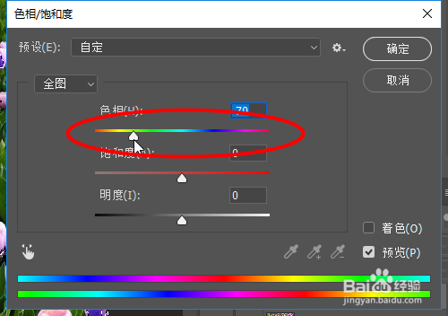 Photoshop如何改变玫瑰花的颜色