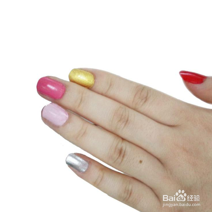 指甲彩喷，一分钟快速美甲