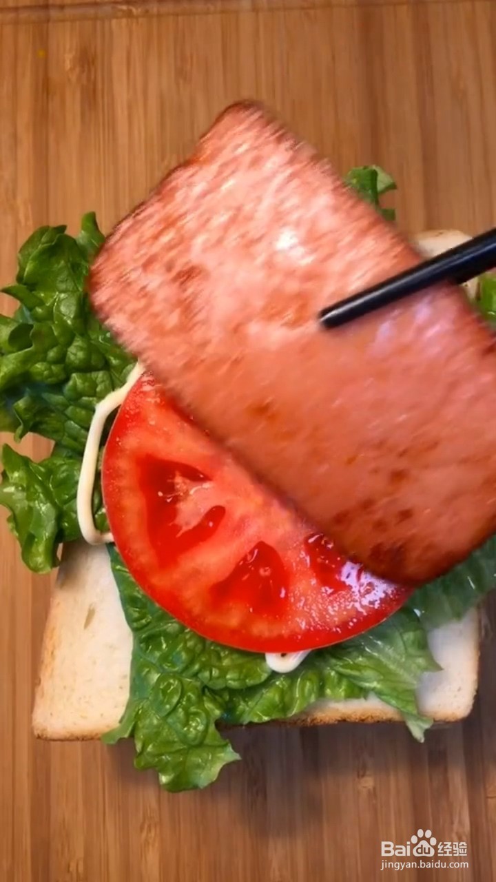 怎么制作早餐三明治