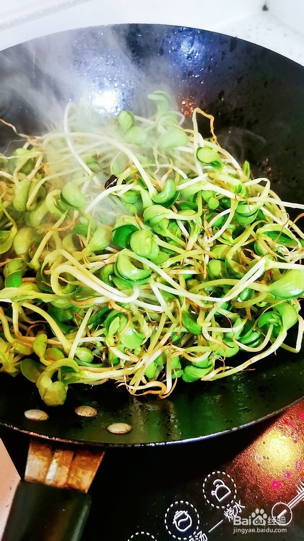 家常版爆炒豆苗