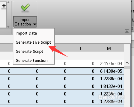 MATLAB 如何导入表格并直接进行矩阵运算