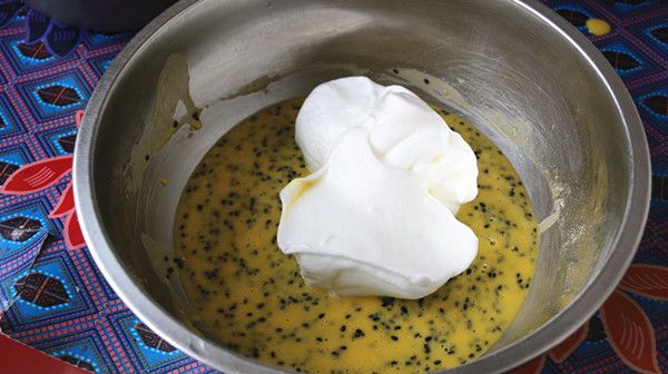 黑芝麻戚风蛋糕