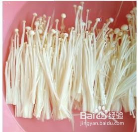 蒜蓉豆瓣酱蒸金针菇 专治没食欲